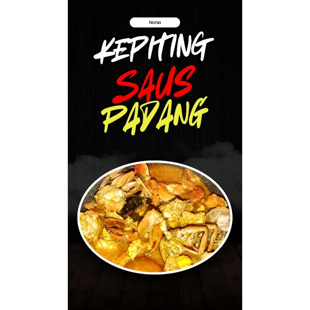 

Kepiting saus padang saos padang