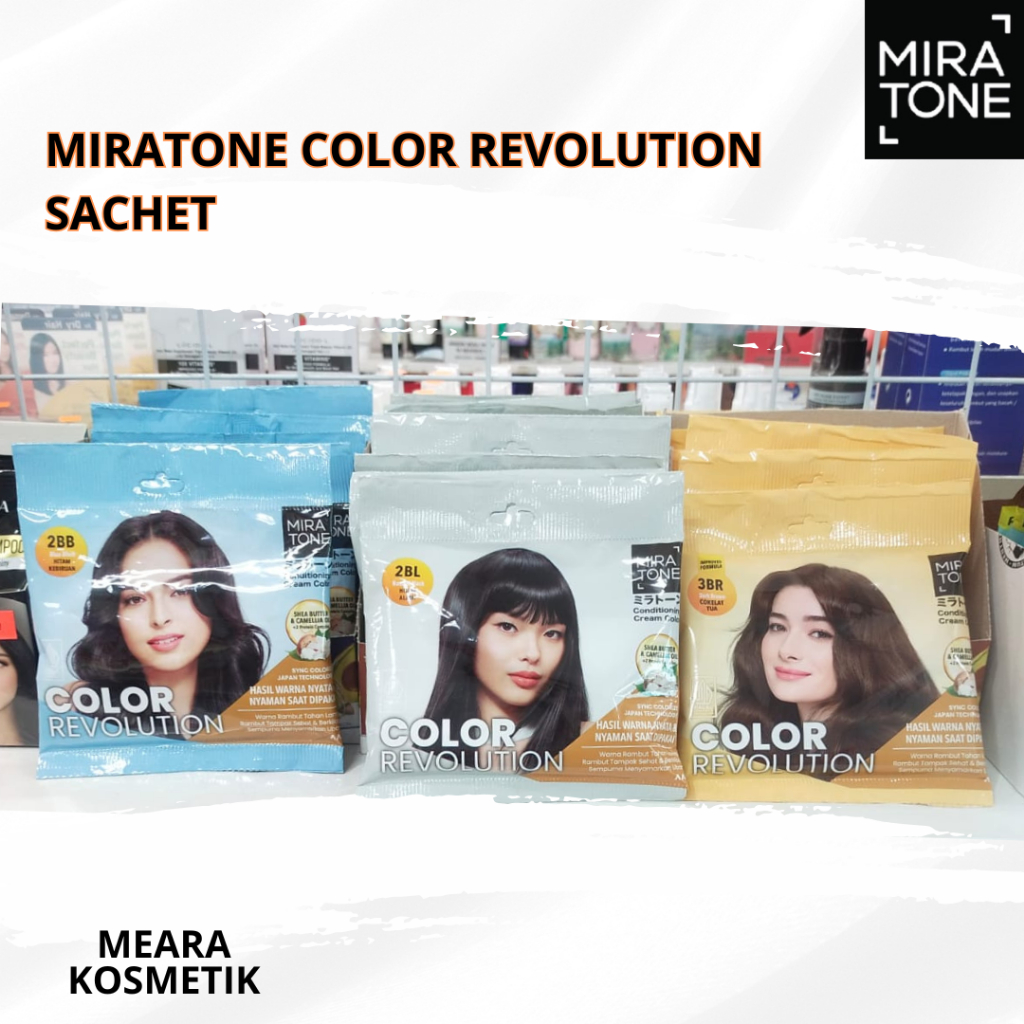 MIRATONE COLOR REVOLUTION (SACHET) - CAT RAMBUT MIRATONE - ORIGINAL