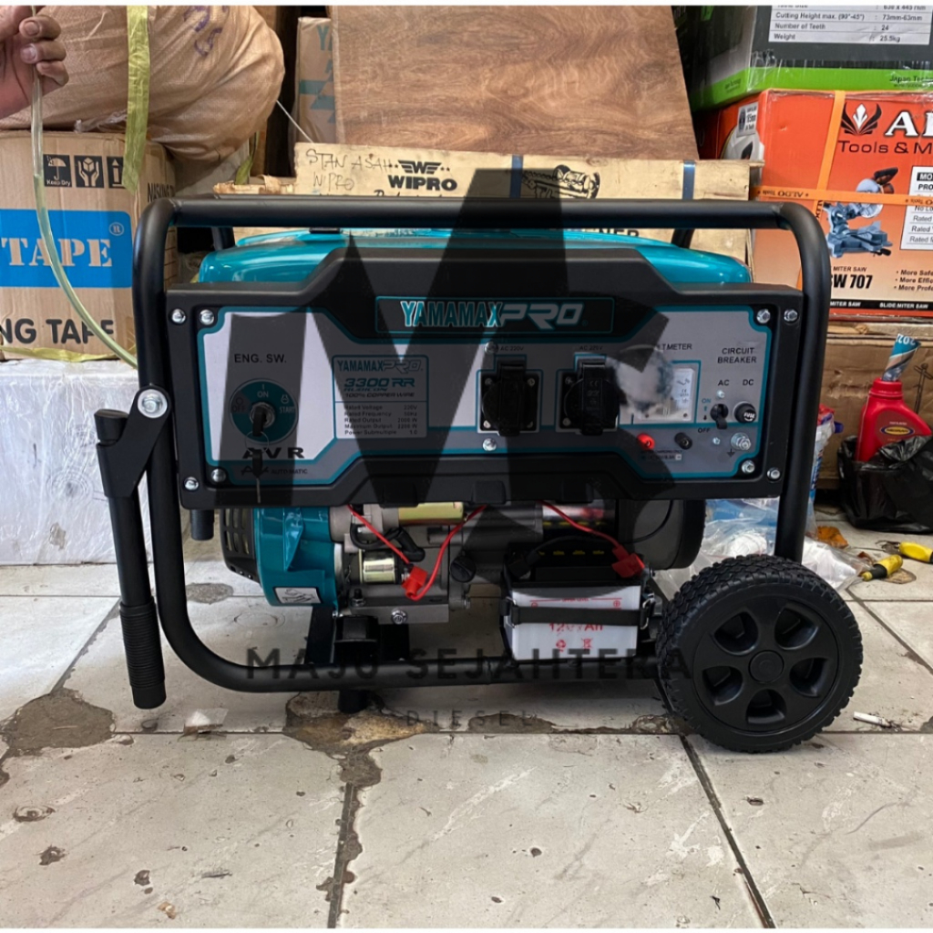 Genset Yamamax Pro 2200 Watt 3300RR Generator Listrik Bensin / Genset 2200 Watt