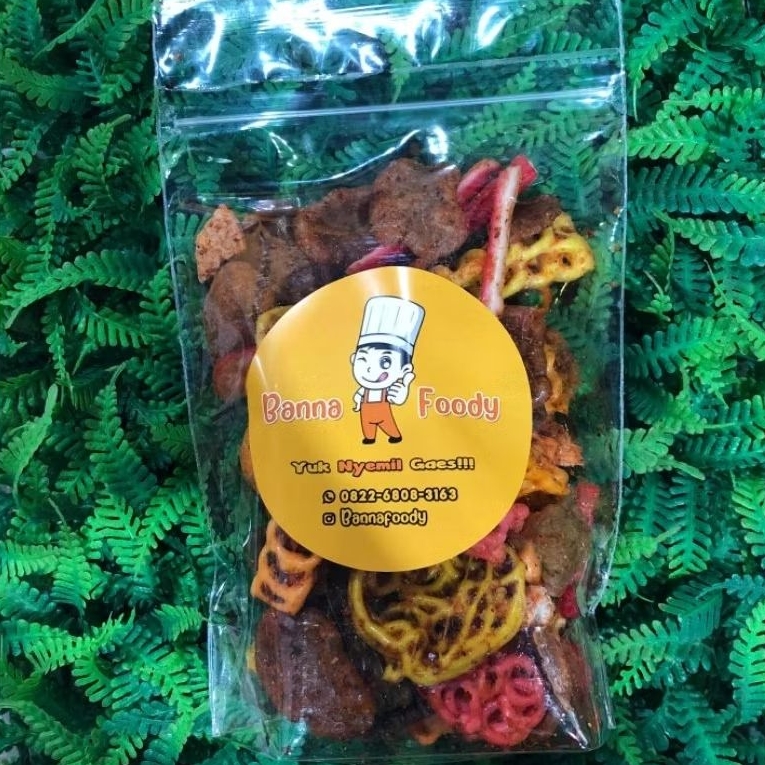 

KERUPUK SEBLAK MIX ISI 100 GRAM | Banna Foody | Snack Viral