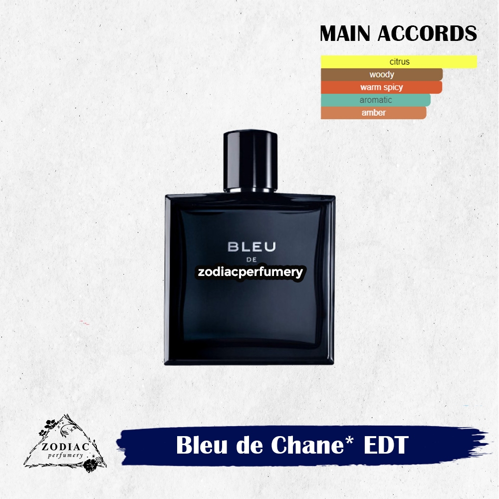 Chane* Bleu De Chanel EDT 50ml/100ml [100% Original]