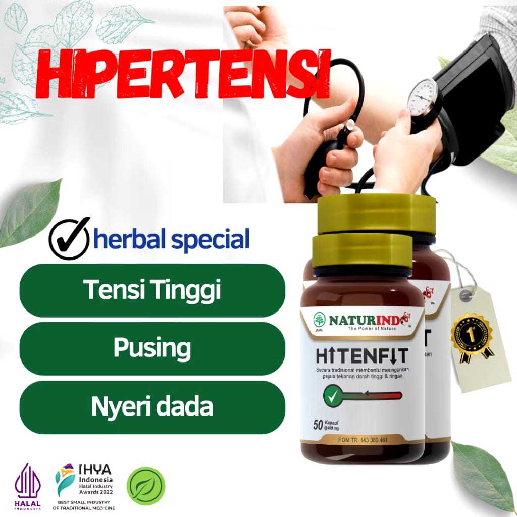 HITENFIT HERBAL DARAH TINGGI OBAT DARAH TINGGI HERBAL DARAH TINGGI HIPERTENSI PENURUN DARAH TINGGI J