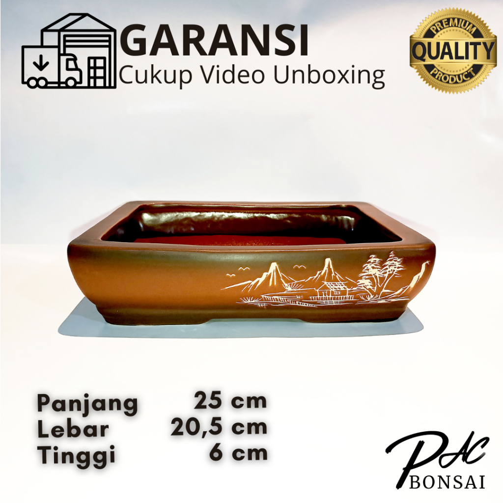 COD | Pot Keramik Bonsai | Adenium | Sukulen Berkualitas