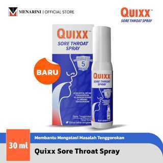 Quixx Sore Throat Spray Kids 20ml nyeri tenggorokan / Quixx Sore Throat Spray dewasa / sakit tenggor