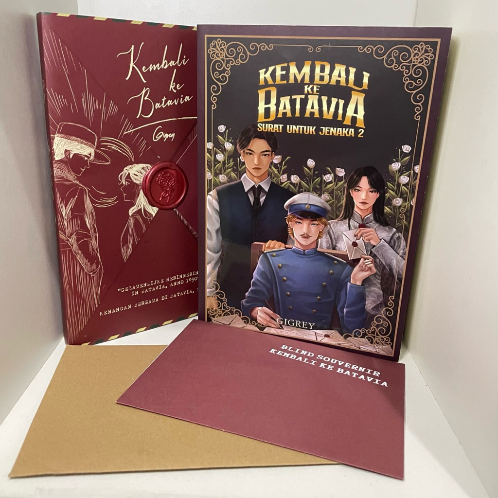 [preloved] Novel Surat Untuk Jenaka SUJ dan Kembali ke Batavia KKB softcover