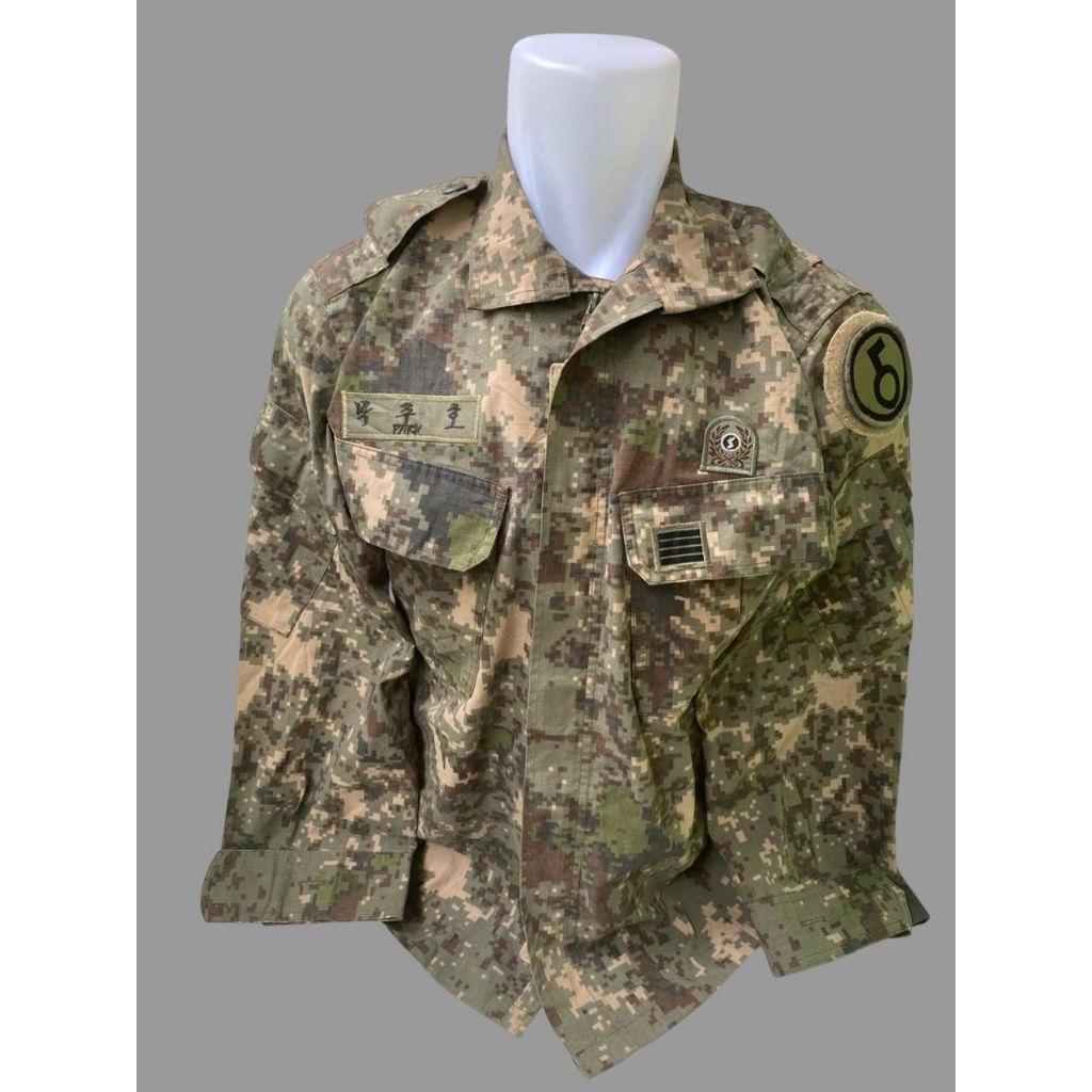 Kemeja BDU Camo loreng digital Granit ROKA Korea Army (46)