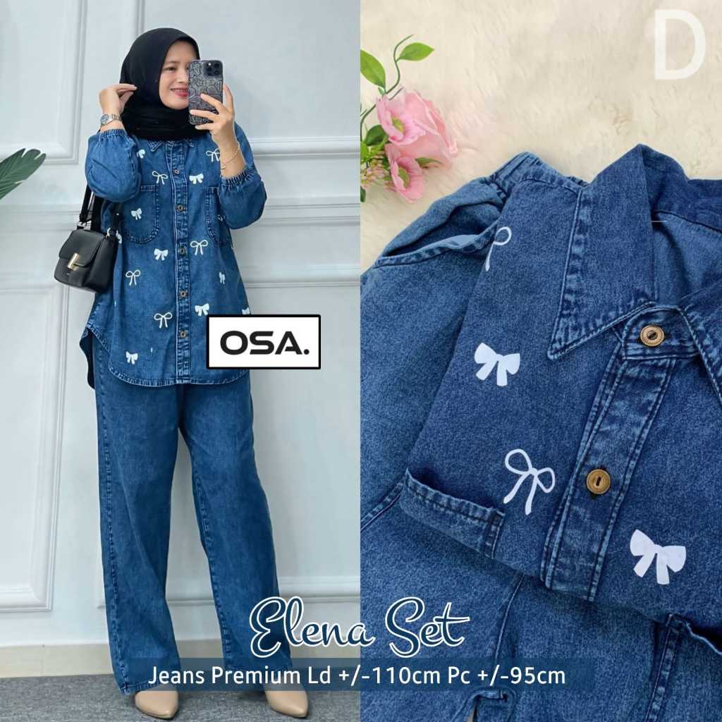 Elena Set / Setelan Pakaian Muslimah