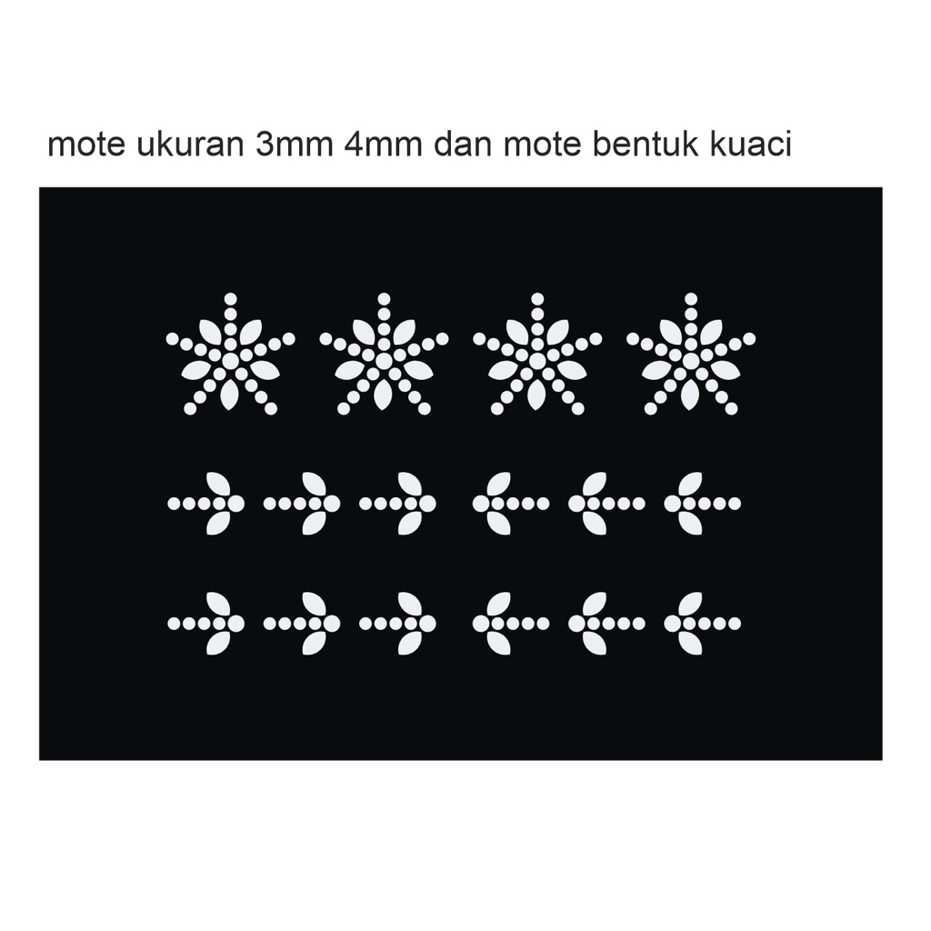 PAYET PRESS MOTE GOSOK SWAROVSKI