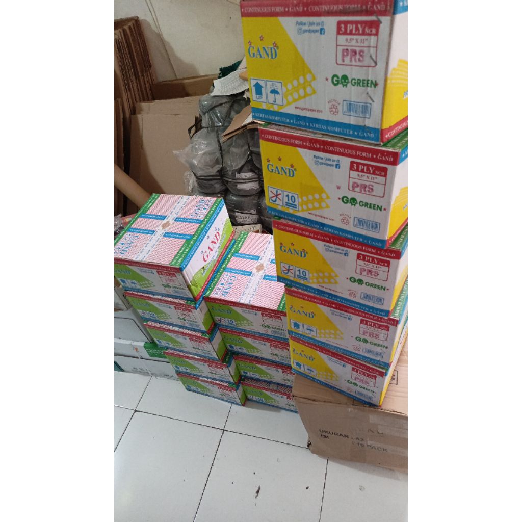 

continuous form gand 9.5 x 11/2 PRS 3ply bagi 2 1 dus