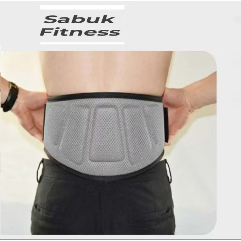 SABUK GYM SABUK FITNESS POWER BELT SABUK ANGKAT BEBAN (Sabuk Fitness)
