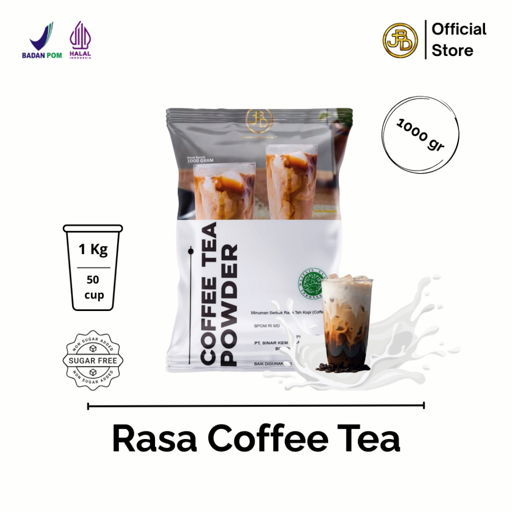 

Bubuk Minuman Premium COFFEE MILK TEA -Jakarta Bubble Drink | BPOM&HALAL