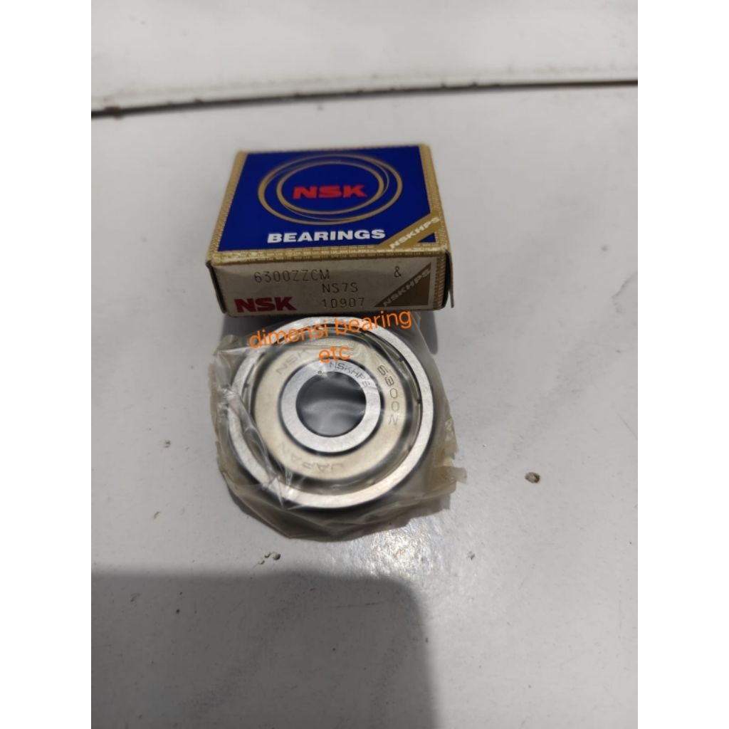BALL BEARING 6300 ZZ NSK / 6300ZZ NSK