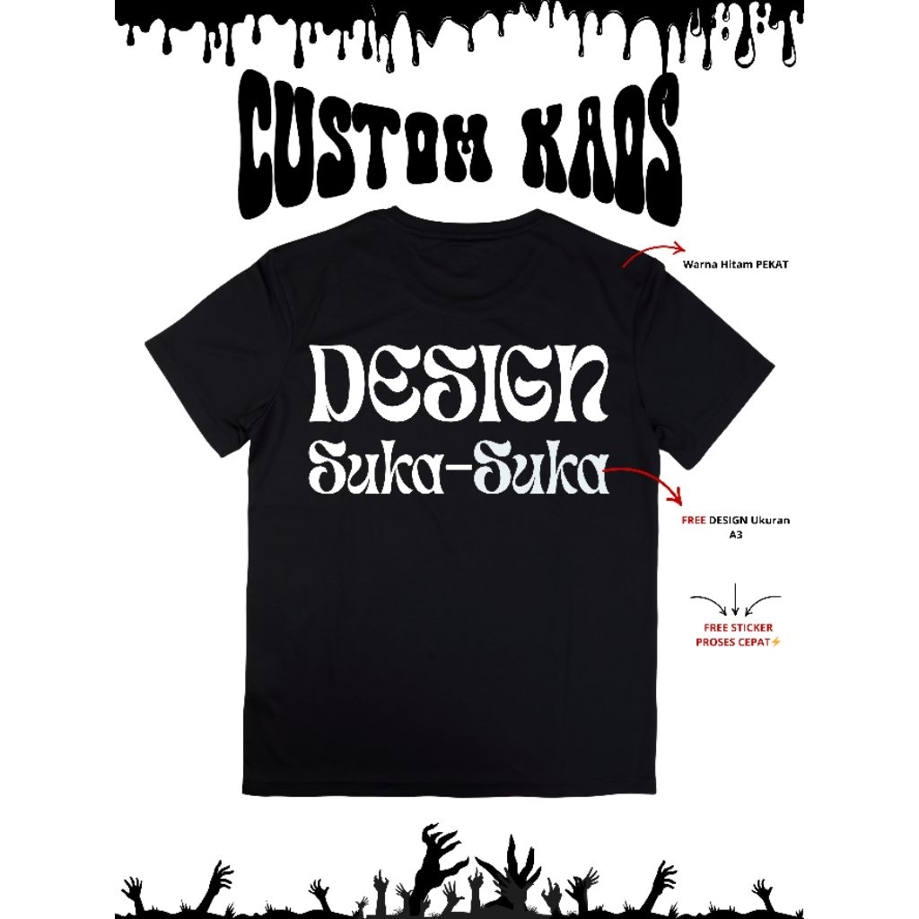 Kaos Custom Combed 24s