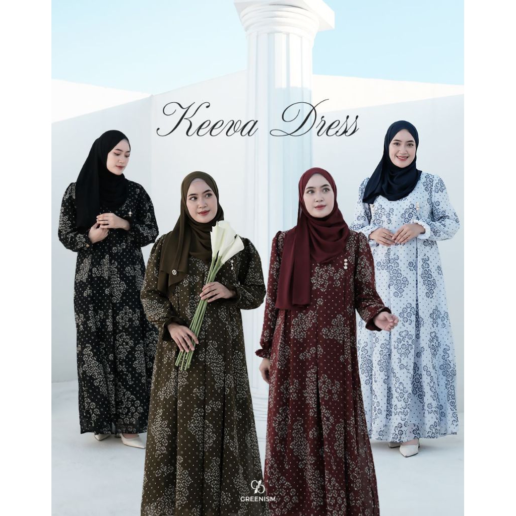 Greenism Dress/KEEVA Dress by Greenism/KEEVA Dress greenism/Dress Greenism/Greenism Dress/KEEVA Dres