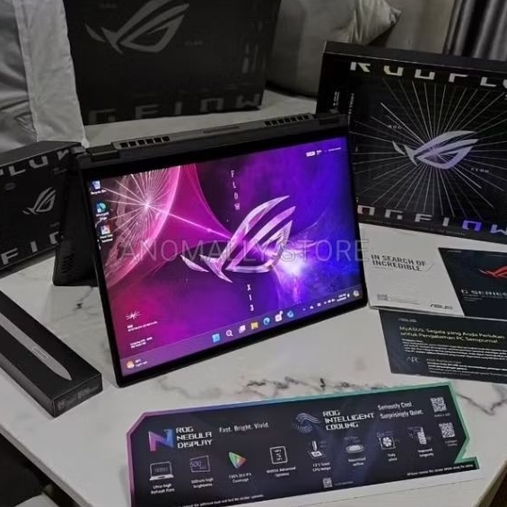 ASUS ROG FLOW X13 GV302XV Ryzen 9-7940HS RTX4060 Ram 16Gb SSD 1Tb Fullset