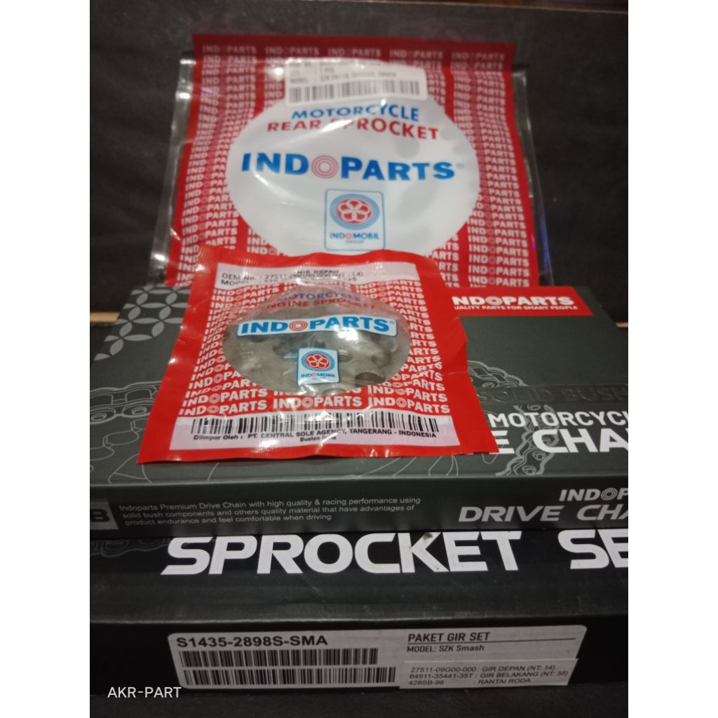 GEAR SET SMASH ORIGINAL INDOPART