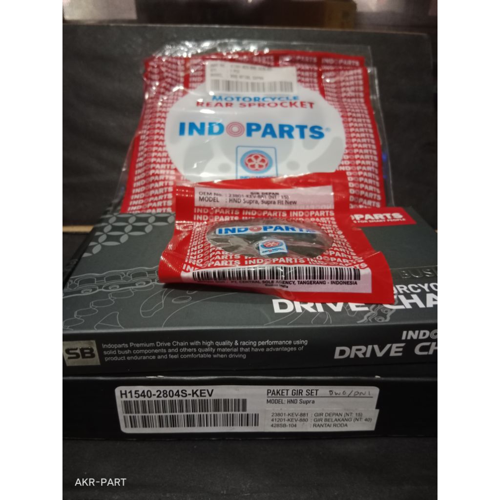 GEAR SET KEV SUPRA X LAMA 100%ORIGINAL INDOPART