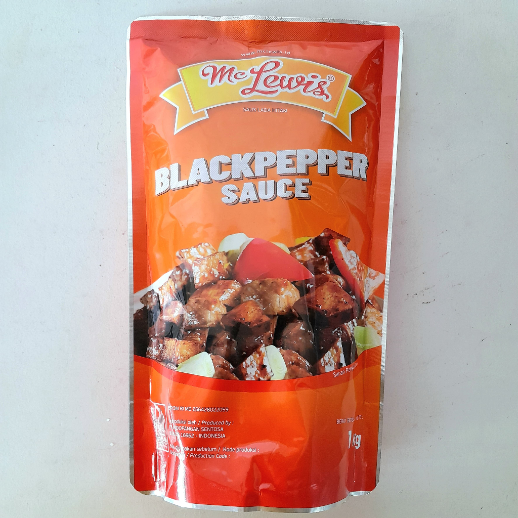 

MCLEWIS saus blackpepper 1kg
