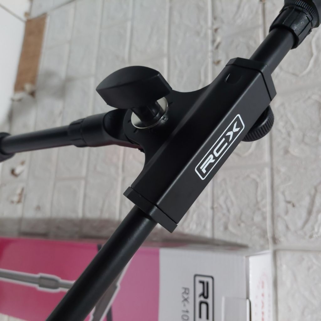 stand mic pendek full besi RCX RX103