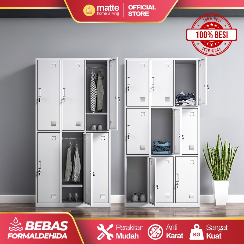 Lemari Loker Besi Loker Besi Karyawan Loker Sekolah Loker Besi Karyawan Full Besi