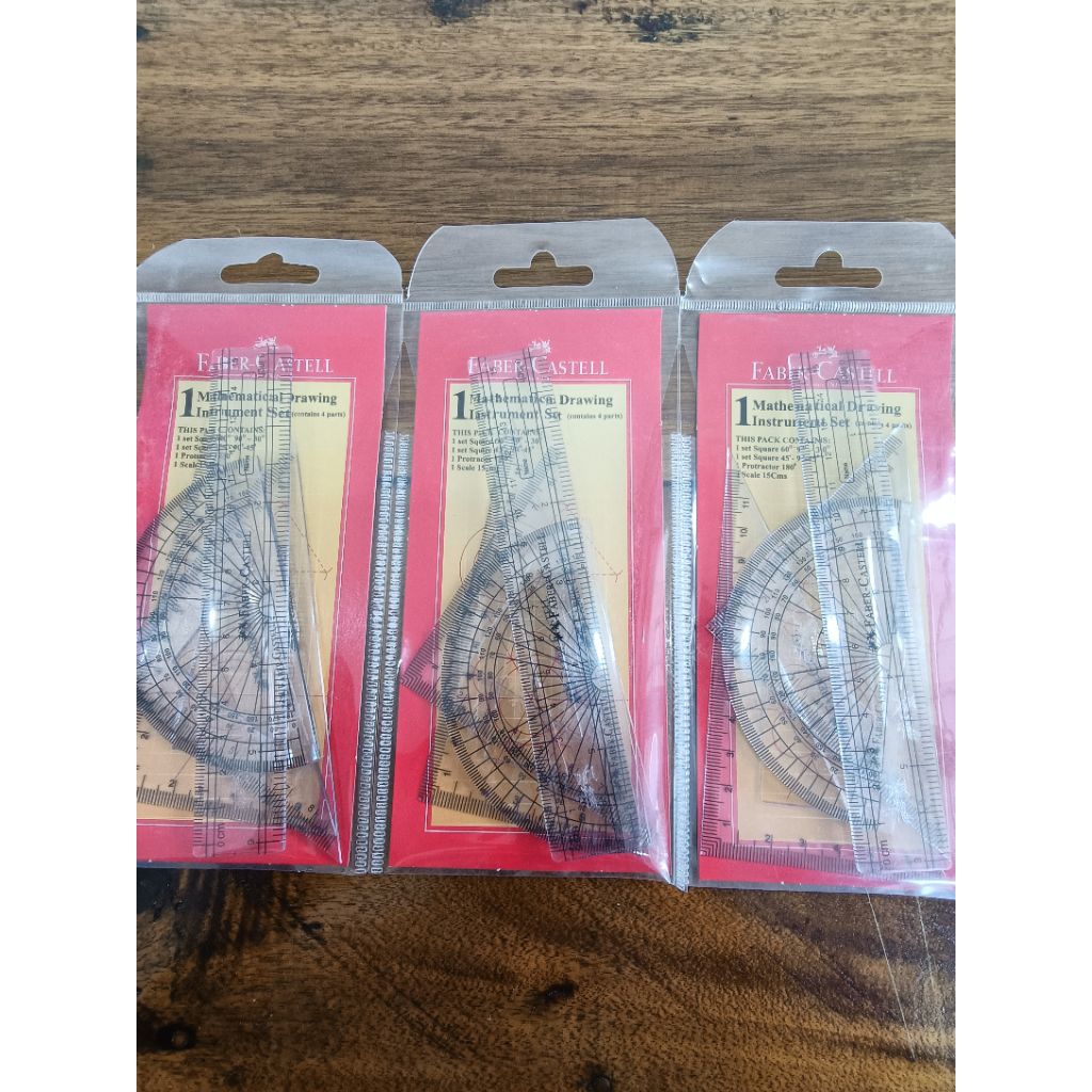 

PENGGARIS SET FABER CASTELL KUALITAS JEMPOL – AKURAT & AWET DIPAKAI SEHARI-HARI