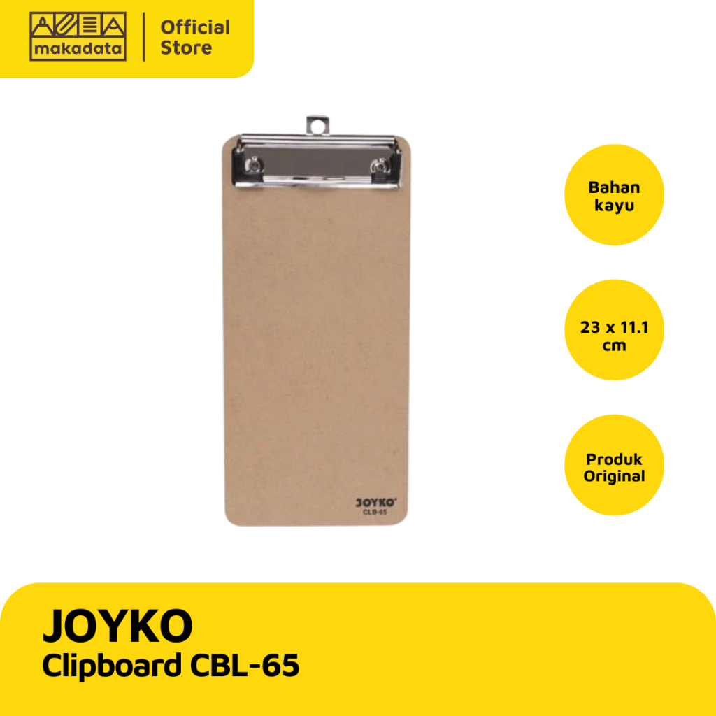 

CLIPBOARD / PAPAN DADA JOYKO CLB-65 MURAH