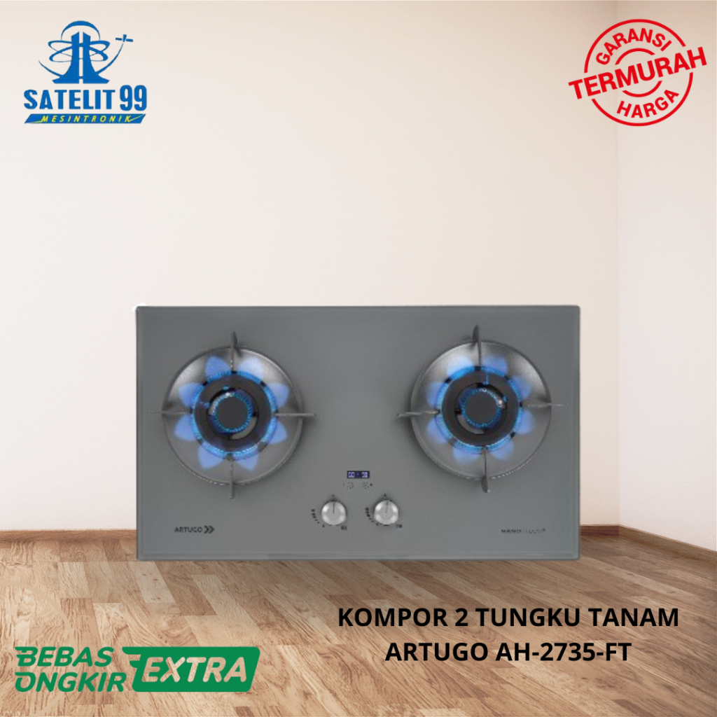 KOMPOR 2 TUNGKU TANAM ARTUGO AH-2735-FT