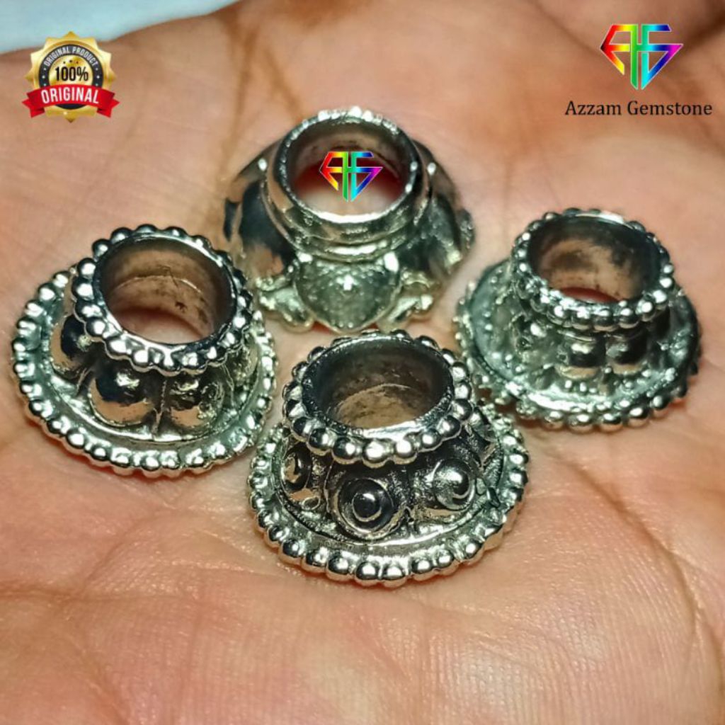 Mendak Mendok Pendokok Selut Ring Coin Alpaka bkn Perak Stainless Monel Titanium