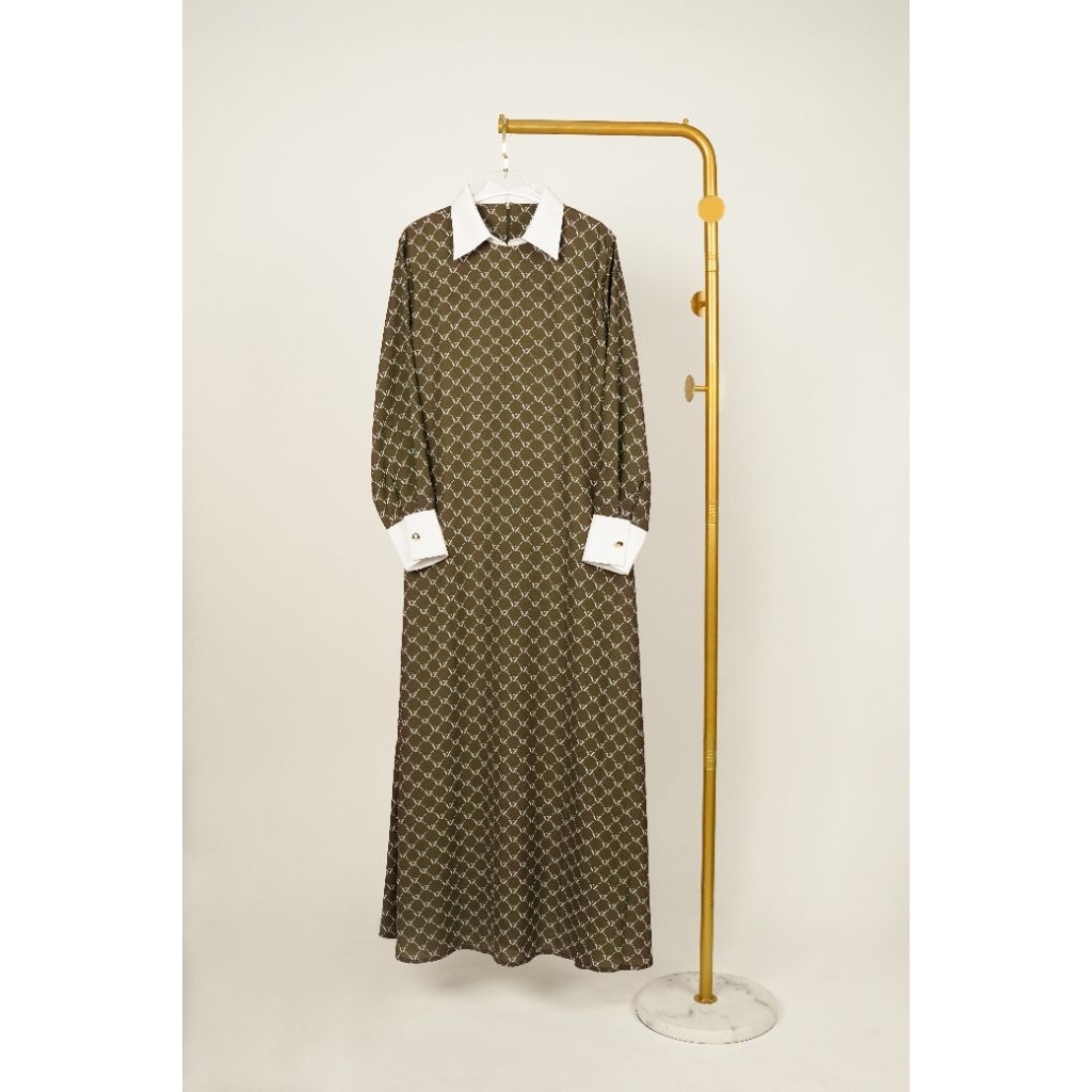 DRESS WANITA - DRESS MONOGRAM - VZ VIVERE DRESS
