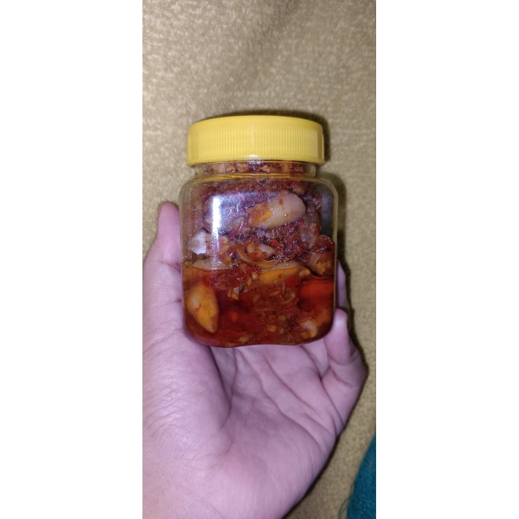 

sambel baby cumi pedas
