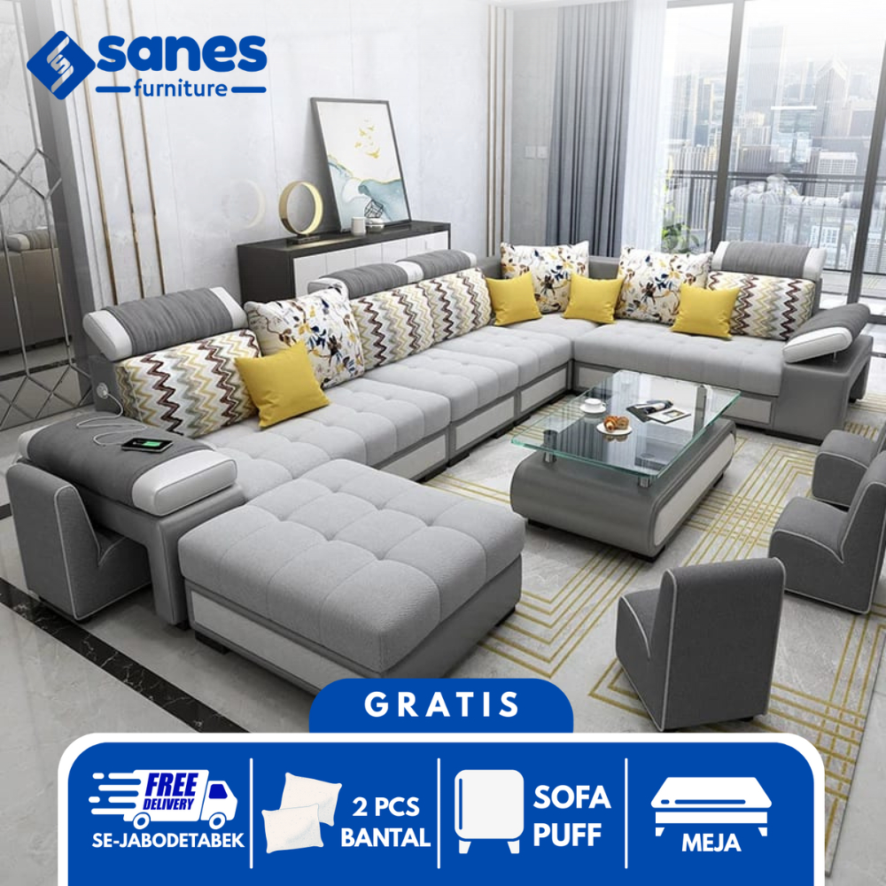 Sofa Minimalis Ruang Tamu Mewah Nyaman Dan Elegan