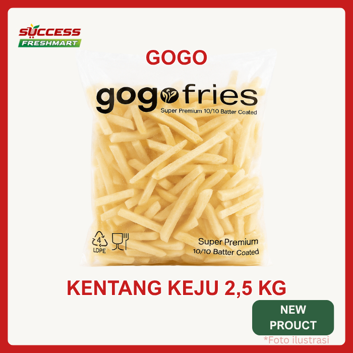 

gogo kentang keju 2,5 kg
