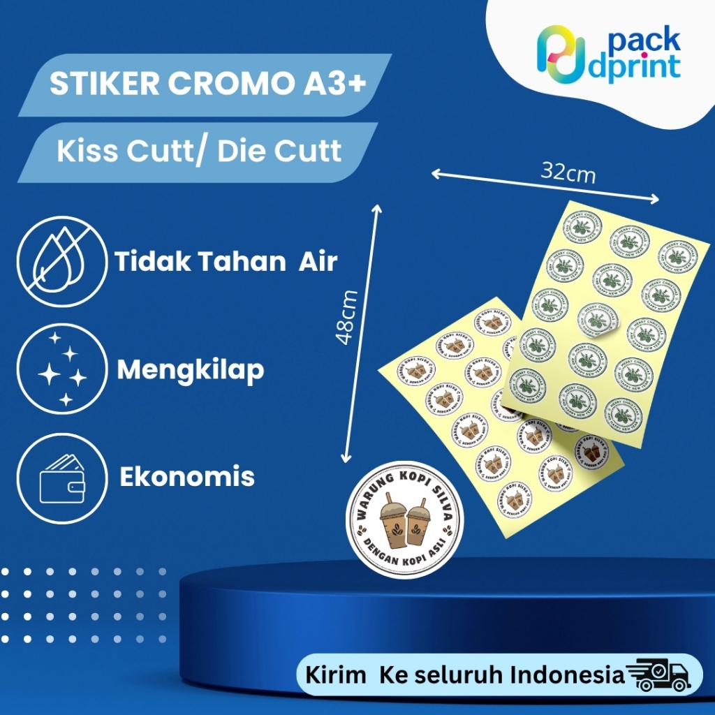 Cetak Stiker Vinyl Quantac