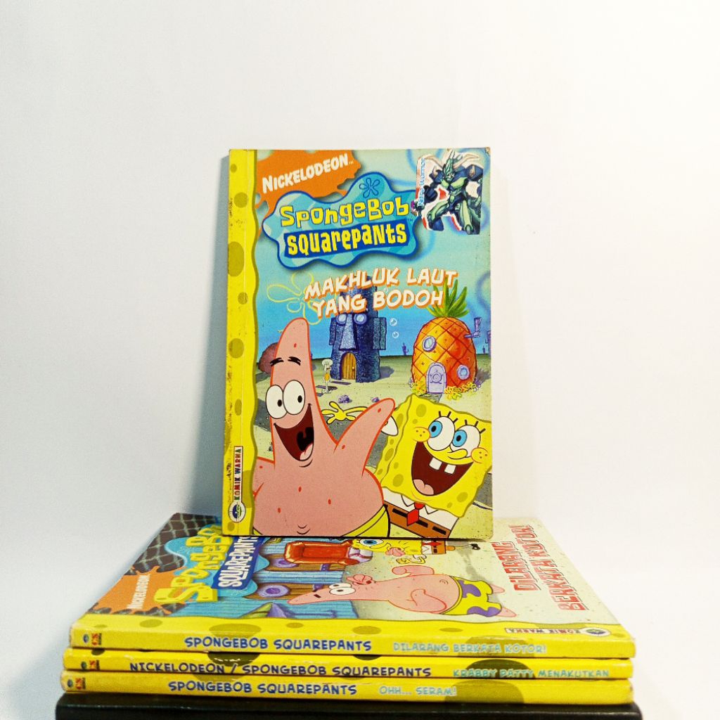 BuKu komik SpongeBob SquarePants Fullcolor bahasa Indonesia by Nickelodeon