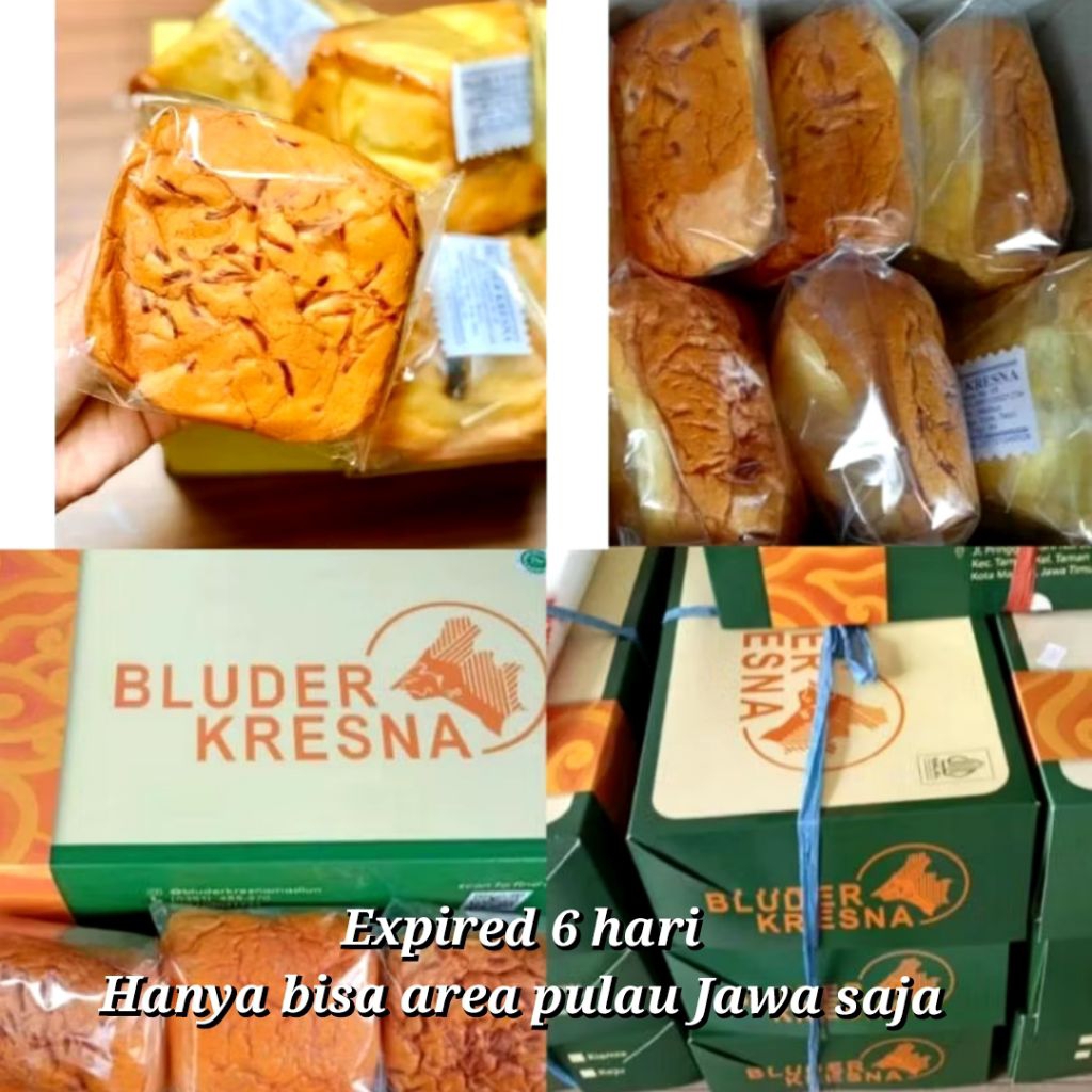 

Bluder Kresna khas Madiun isi 5 pcs / 6 pcs
