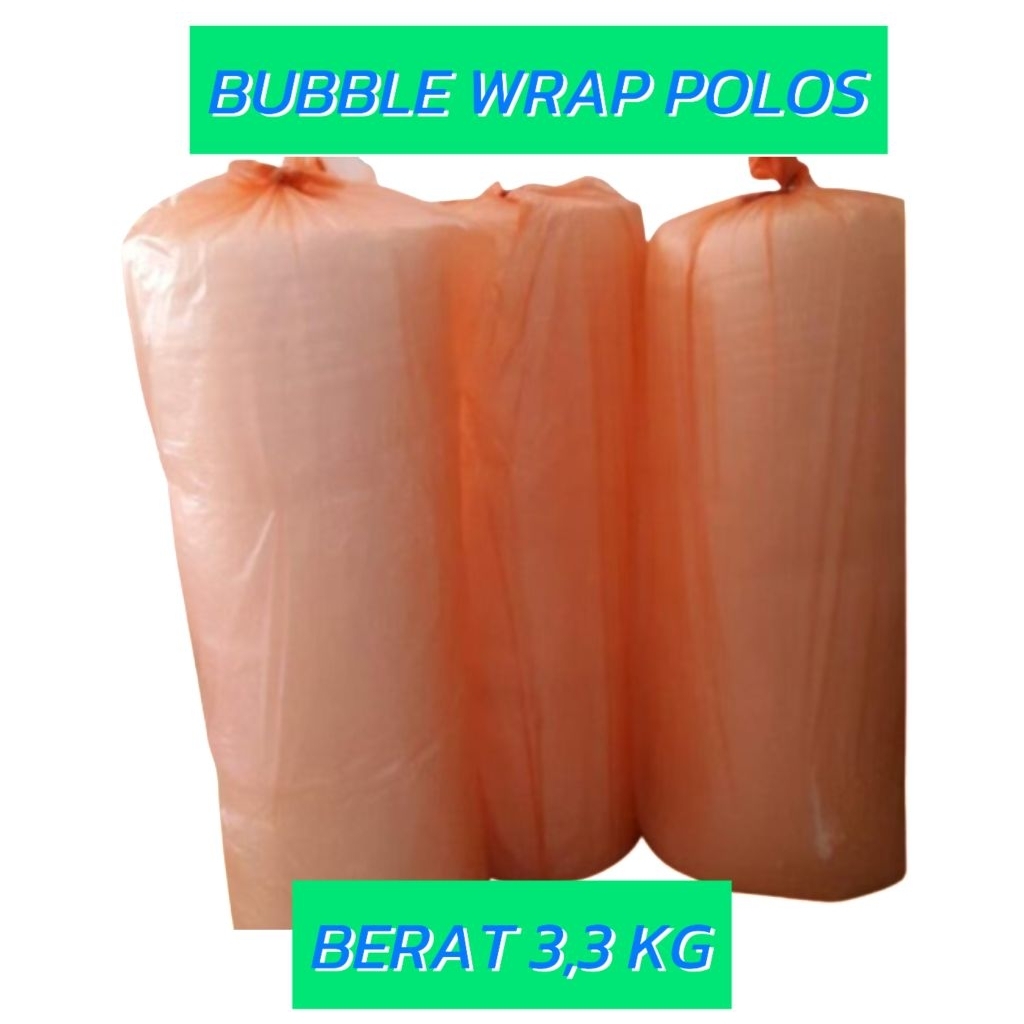 

bubblewrap promo 3,3 kg (1 pcs)/bubble wrap 125 cm x 50 m 3,3 KG TERMURAH