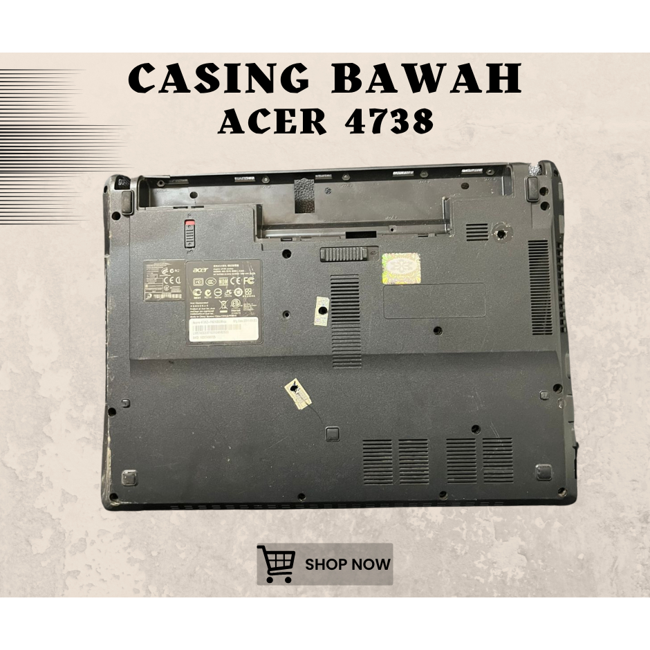 CASING BAWAH LAPTOP ACER 4738 SECOND