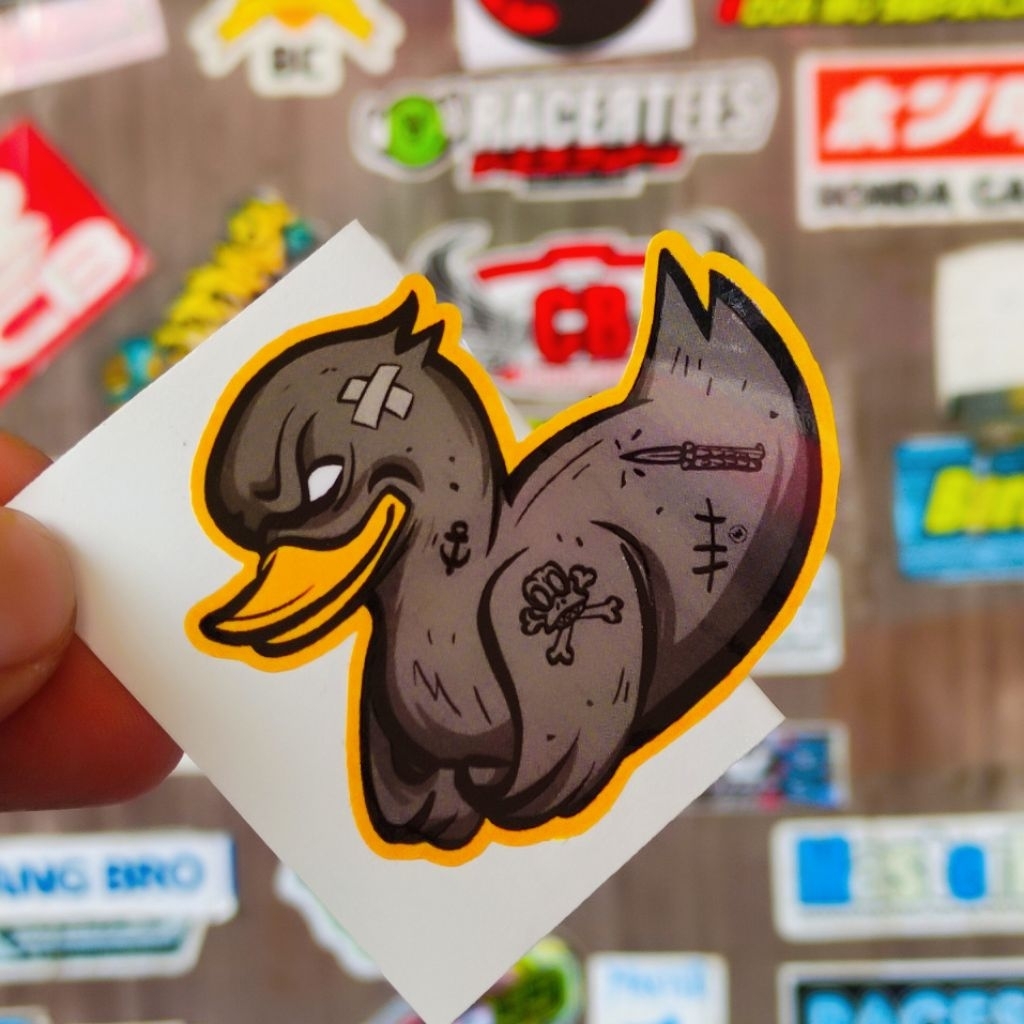 

stiker bebek preman