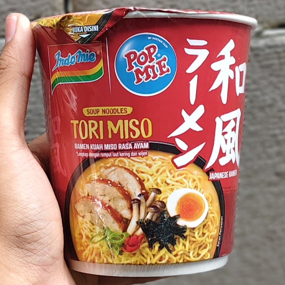 

Pop Mie Cup Tori Miso Indomie - Ramen
