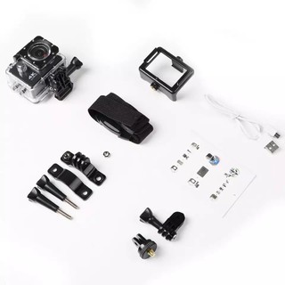 MH - Action Camera 4K Ultra HD WIFI Waterproof Sport Camera Go Pro