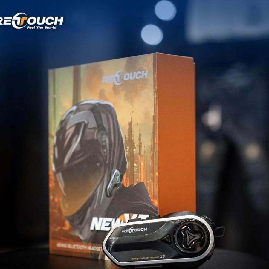 Intercom Retouch NEW X5 Bluetooth Helm / Intercom Retouch X5