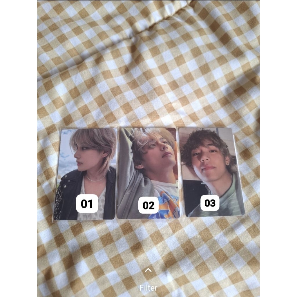 Photocard Official Taehyung BTS