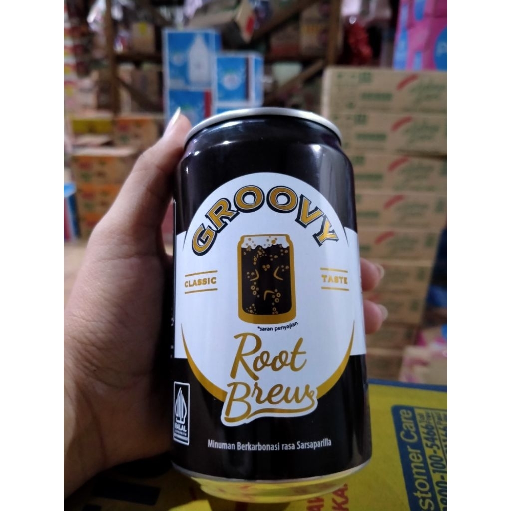 

ROOT BEER KALENG 330 ML khusus gojek