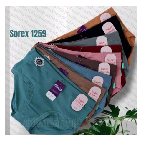 cd celana dalam wanita sorex 1259 / cd super stretch high waist