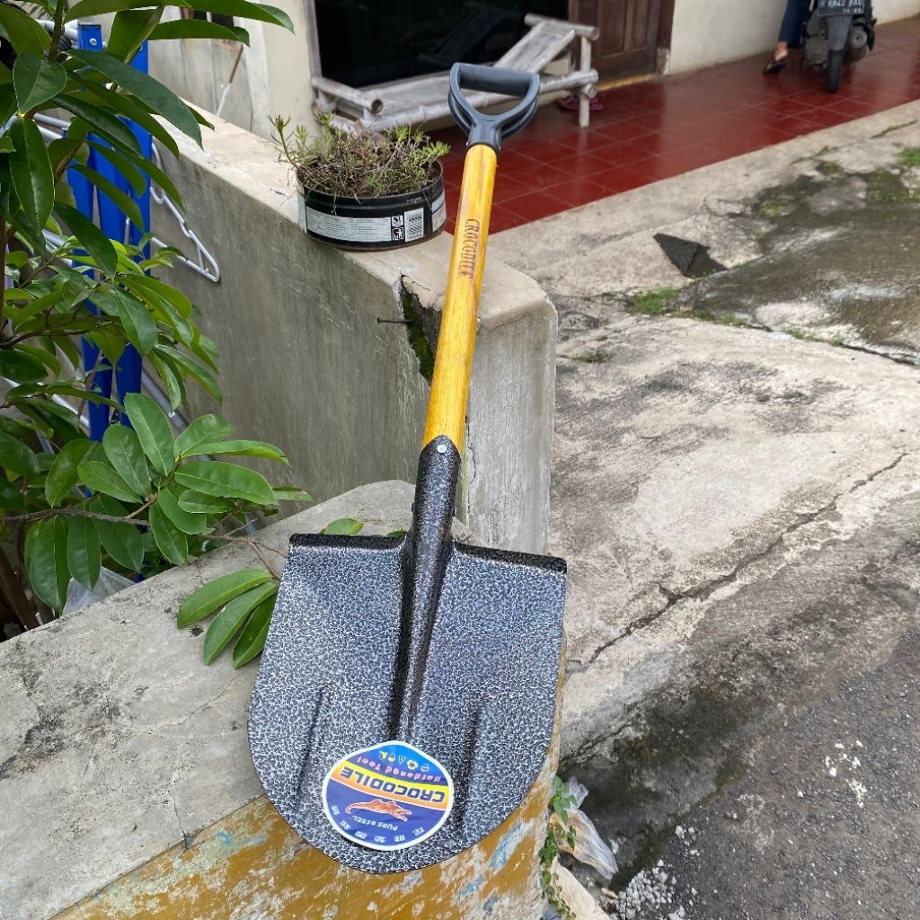 Sekop Besar Lancip Crocodile Sekop pasir tanah Sekop proyek Bangunan