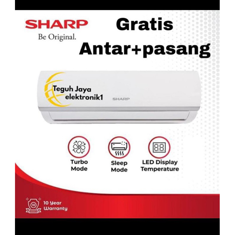 AC SHARP 1/2 PK LOW WATT CHiNA/AH A 05 ZCY