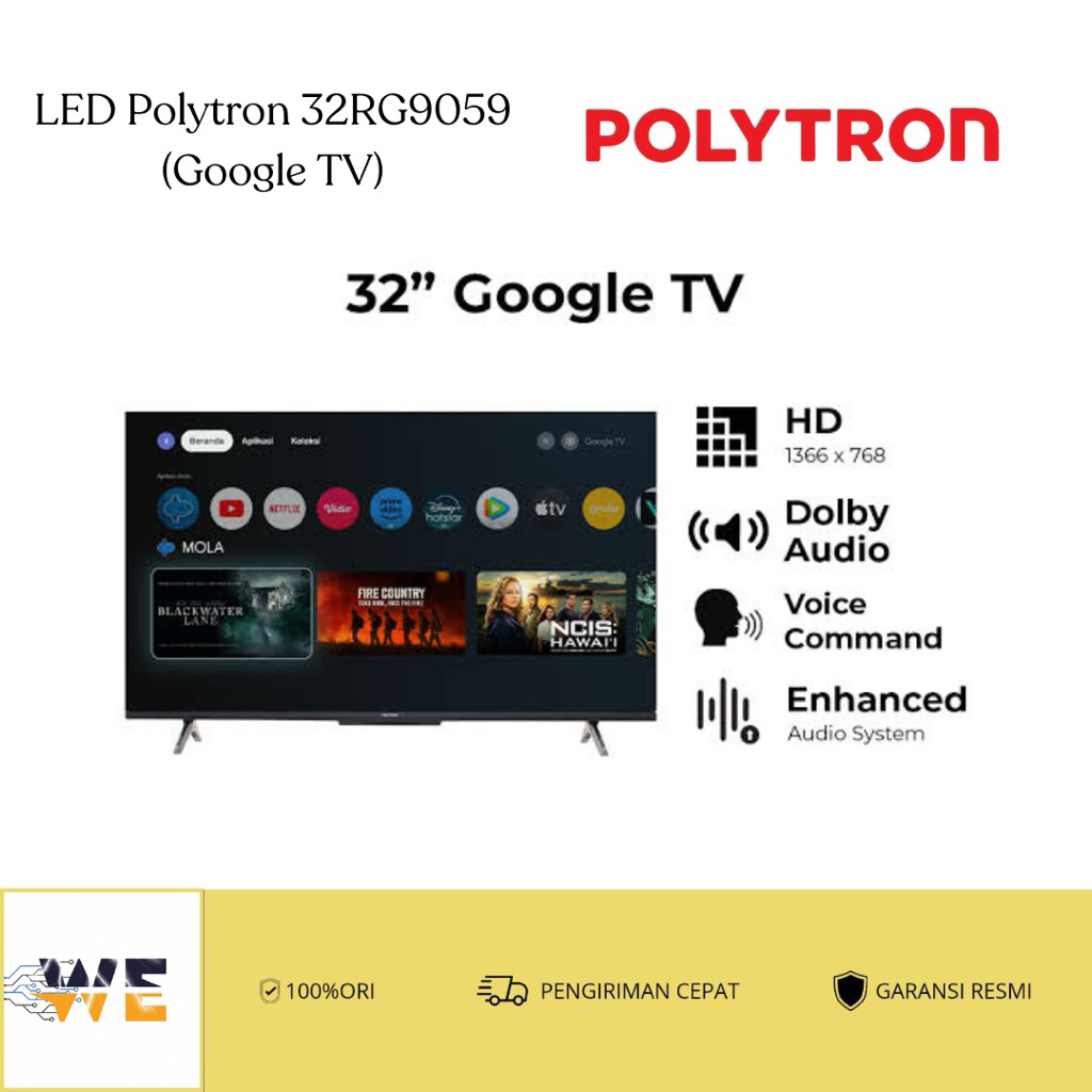 LED TV Polytron 32RG9059 (32in) Android TV