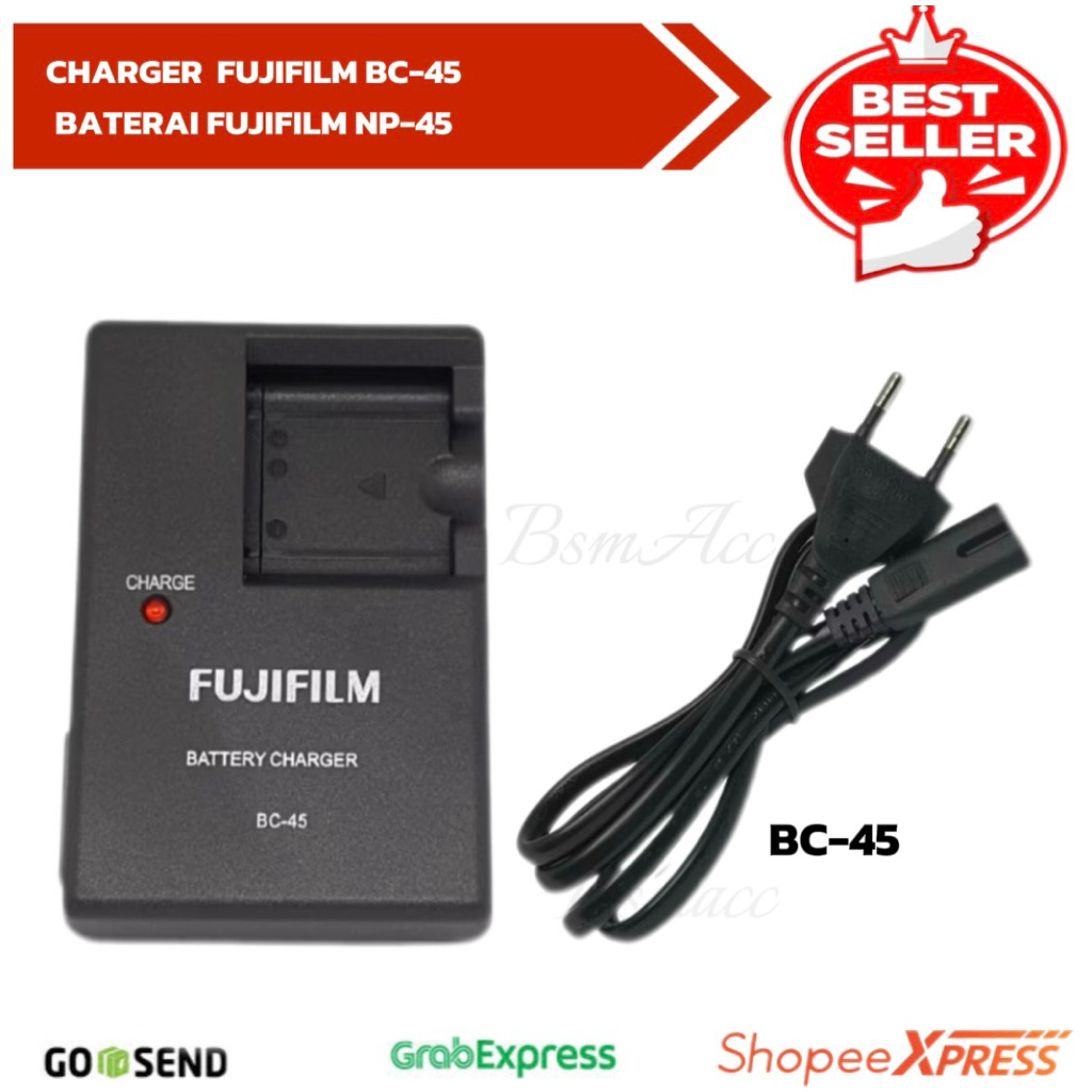 charger Fujifilm BC-45 compatible charger fujifilm NP-45 np 45A