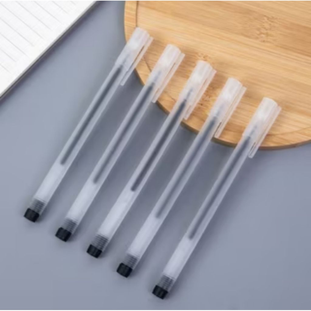 

Gel Pen Pulpen Bolpoint 0.5 mm Warna Hitam