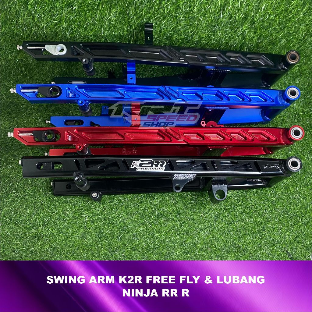 SWING ARM MOTOR NINJA M2 FREE FLY & LUBANG RR R ORIGINAL KAWAHARA